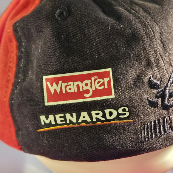 Dale Earnhart Jr. #8 Red Nascar Racing Hat/Cap w/ Black Trim - Picture 7 of 13